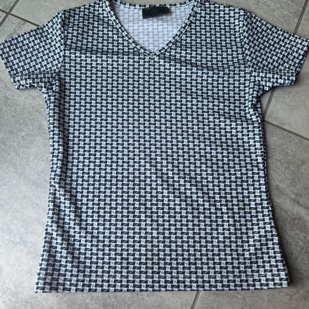 Fendi zucca print vintage tee shirt